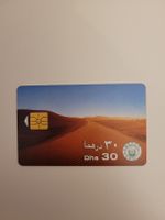 UAE Telecom Etisalat Prepaid SIM Karte - Wert 30 Dhs