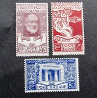 Briefmarken Italien 1922 ungebraucht
