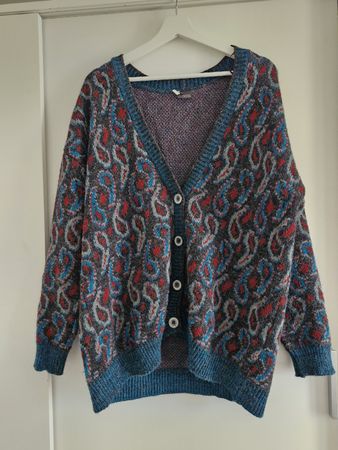 Sparkle & Fade Strickjacke gemustert Grösse L 