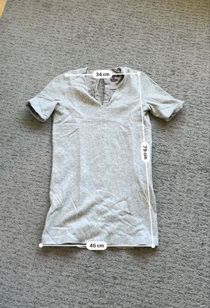 Massimo Dutti Vestiti: Robe Massimo Dutti grise taille 36 bon état – Usato da Genève venduto da eth_6qs6 5