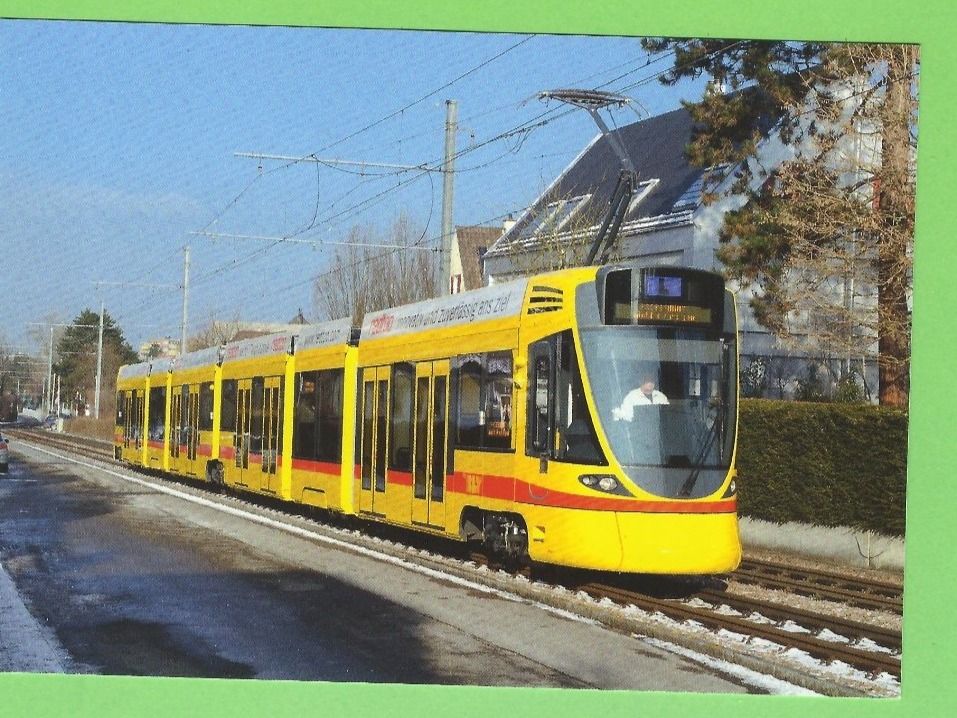 Ansichtskarten: Basel Tram "Tango" BLT – Gebraucht aus Zürich von t24_de