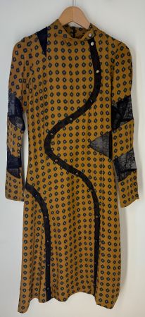 Seidenkleid Gr. 36