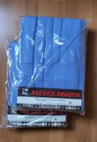Meyer-Mayor Barchentbetttuch blau 170 x 260 cm