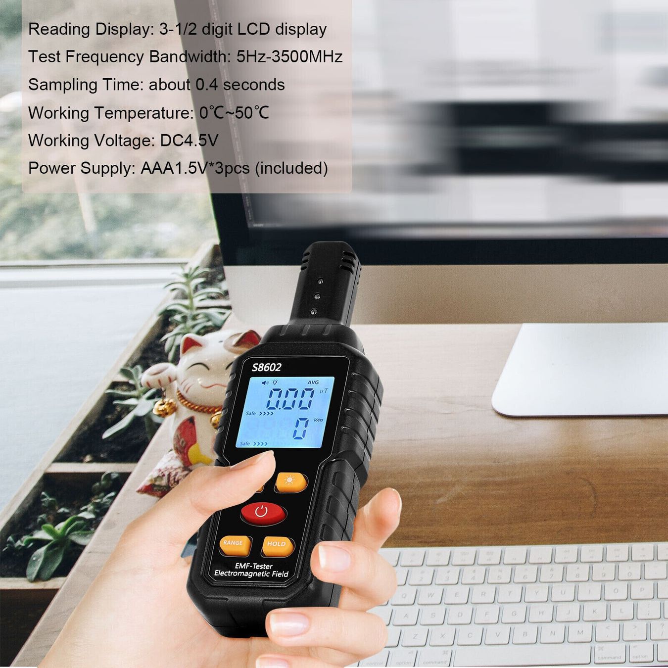 Misurare: Strahlungsdetektor Dosimeter EMF Meter EM Tester – Nuovo e nell'imballaggio originale da Horw venduto da Arta20000 8
