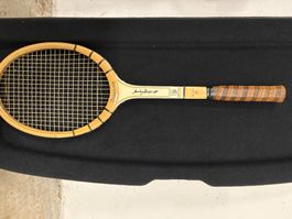 Vintage Donnay Tennisschläger Jacky Brichant, Holz, Top