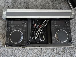 2 Pioneer CDJ-350 + flightcase et câbles