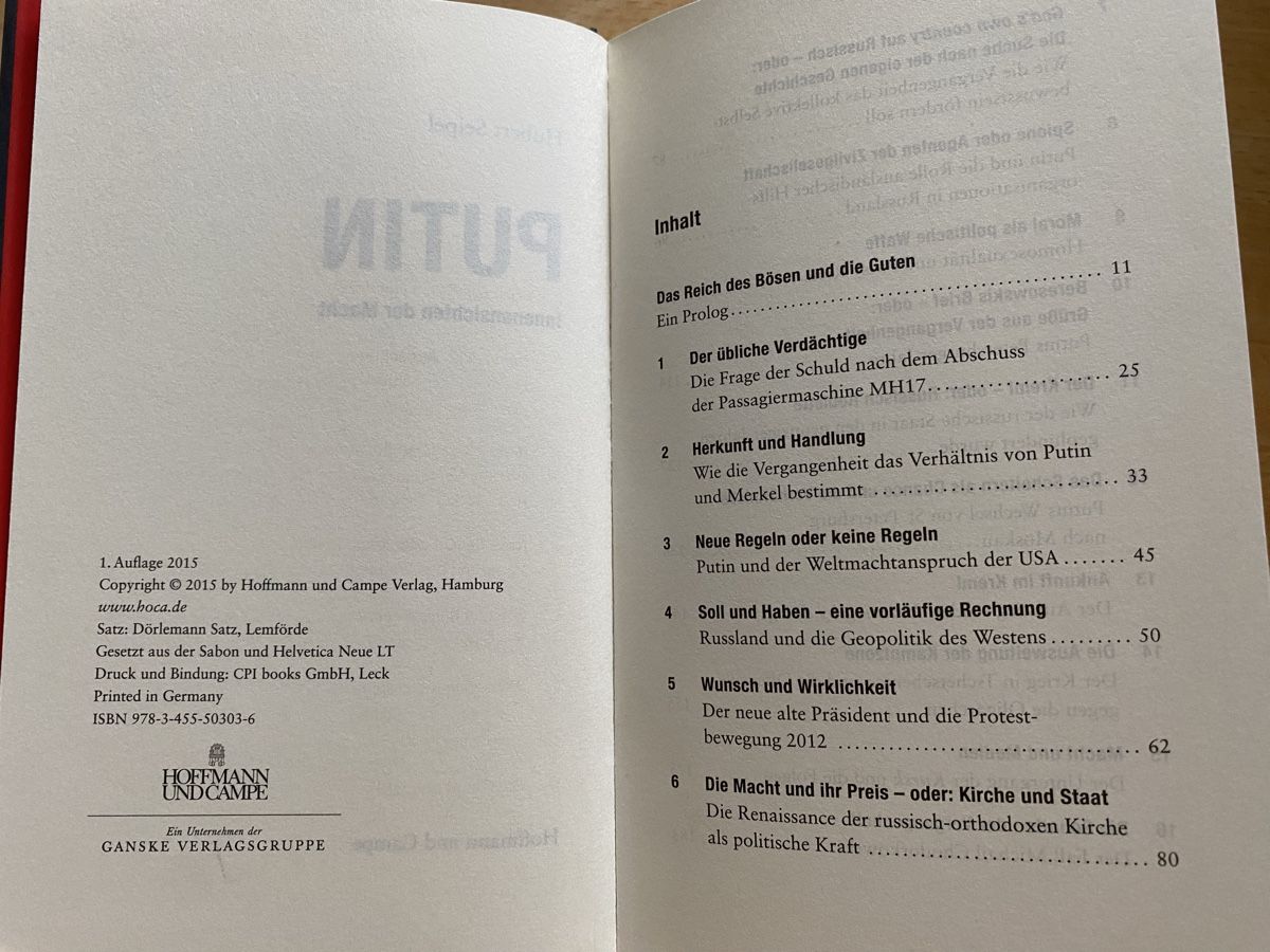 Libri: Putin / Innenansichten der Macht - Hubert Seipel – Usato da Schwarzenburg venduto da Michellu 6