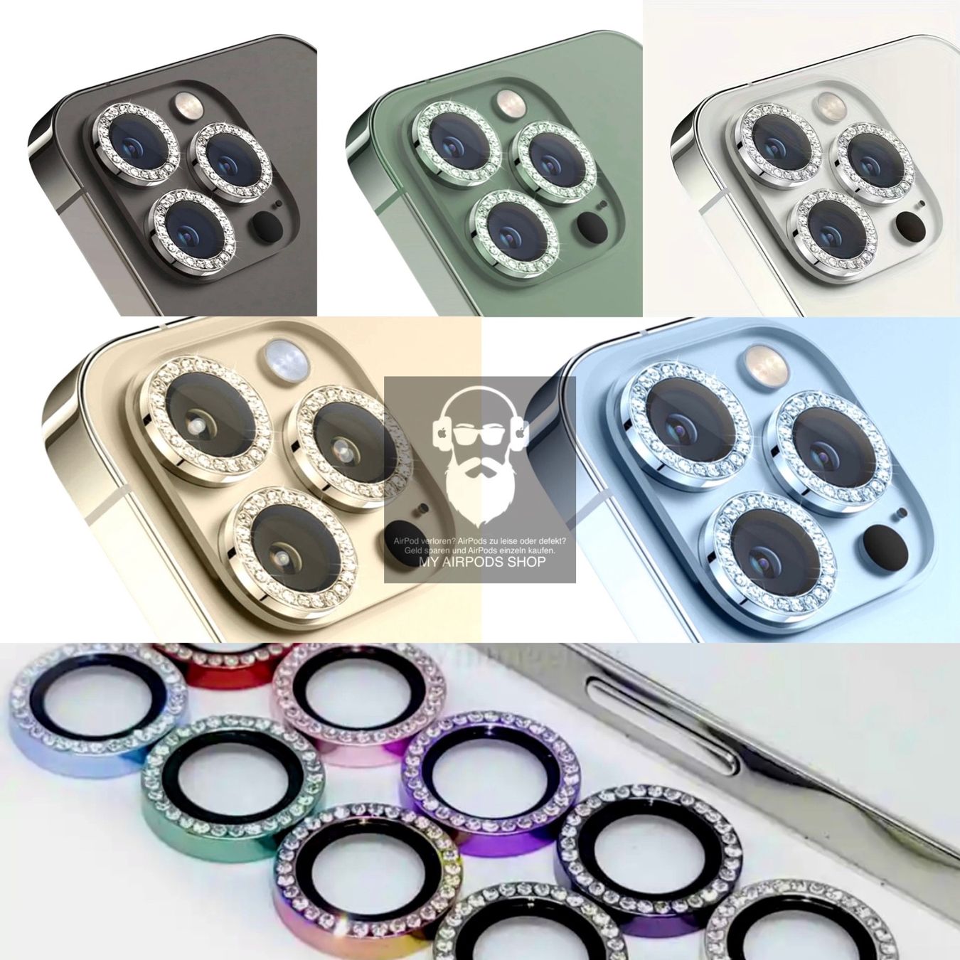 Panzerglass Covers & Schutzfolien: iPhone 14 Pro / 14 Pro Max Kamera Panzerglas Diamant Violett – Neu (gemäss Beschreibung) aus Basel von MY.AIRPODS.SHOP 6