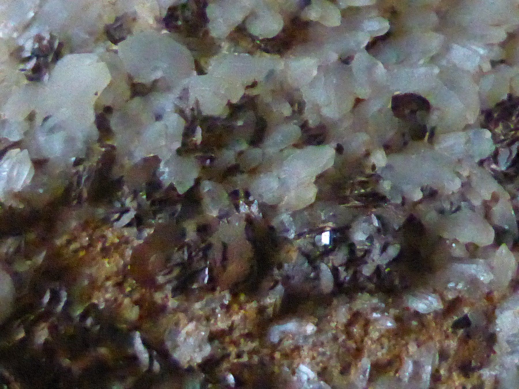 Minerali & Pietre curative: Bergkristall-Stufe mit Siderit und Anatas – Usato da Triengen venduto da Nussbaum14