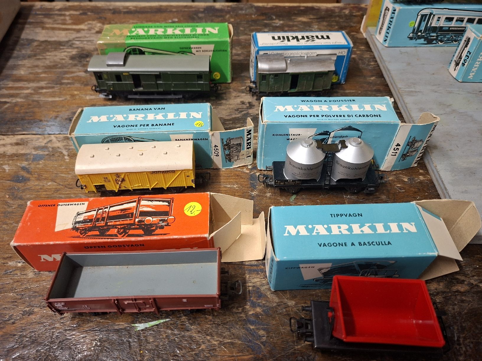 Märklin Modellini di ferrovie: 13 wagons Märklin  – Nuovo (secondo la descrizione) da Monthey venduto da Jmbois 4