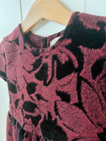 Elegantes Kleid 104 Zara Burgund neu