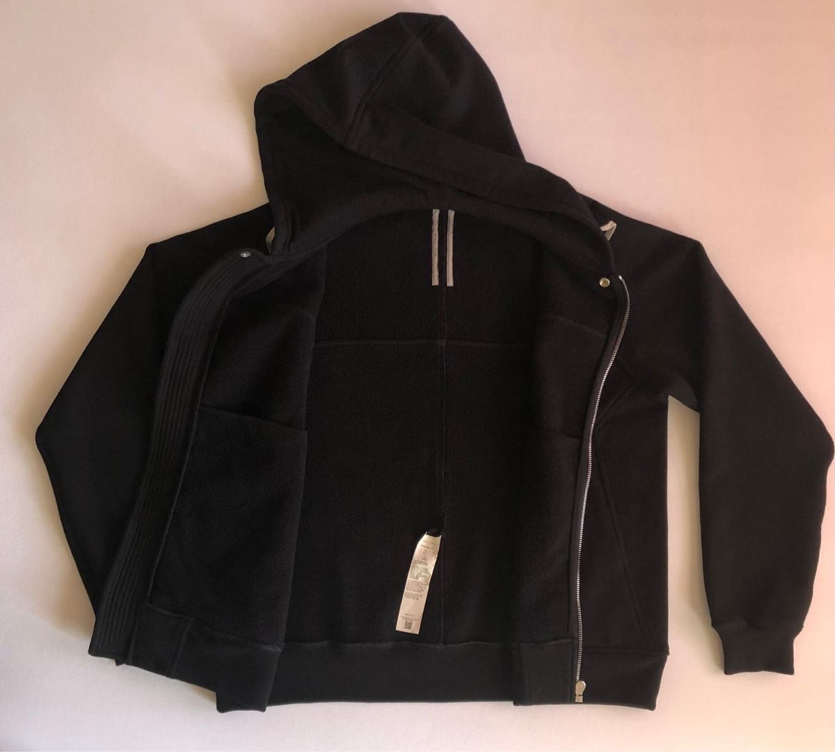 Rick Owens Giacche: Rick Owens Zip Hoodie – Nuovo (secondo la descrizione) da Näfels venduto da Faiden 1