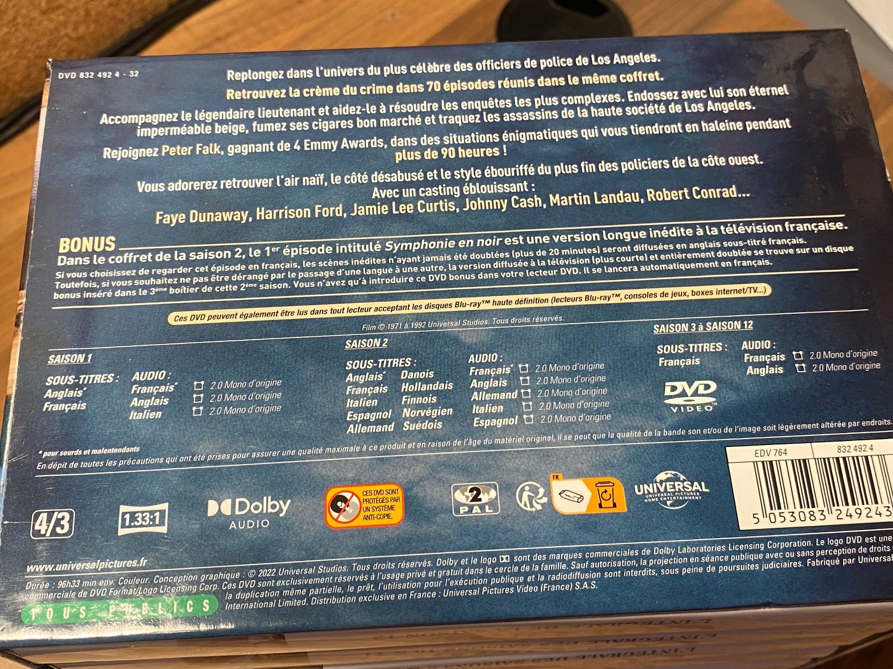 Tous les DVDs: Coffret DVD de la série 'Columbo' – Neuf avec emballage d'origine à St-Prex par Okoala 3