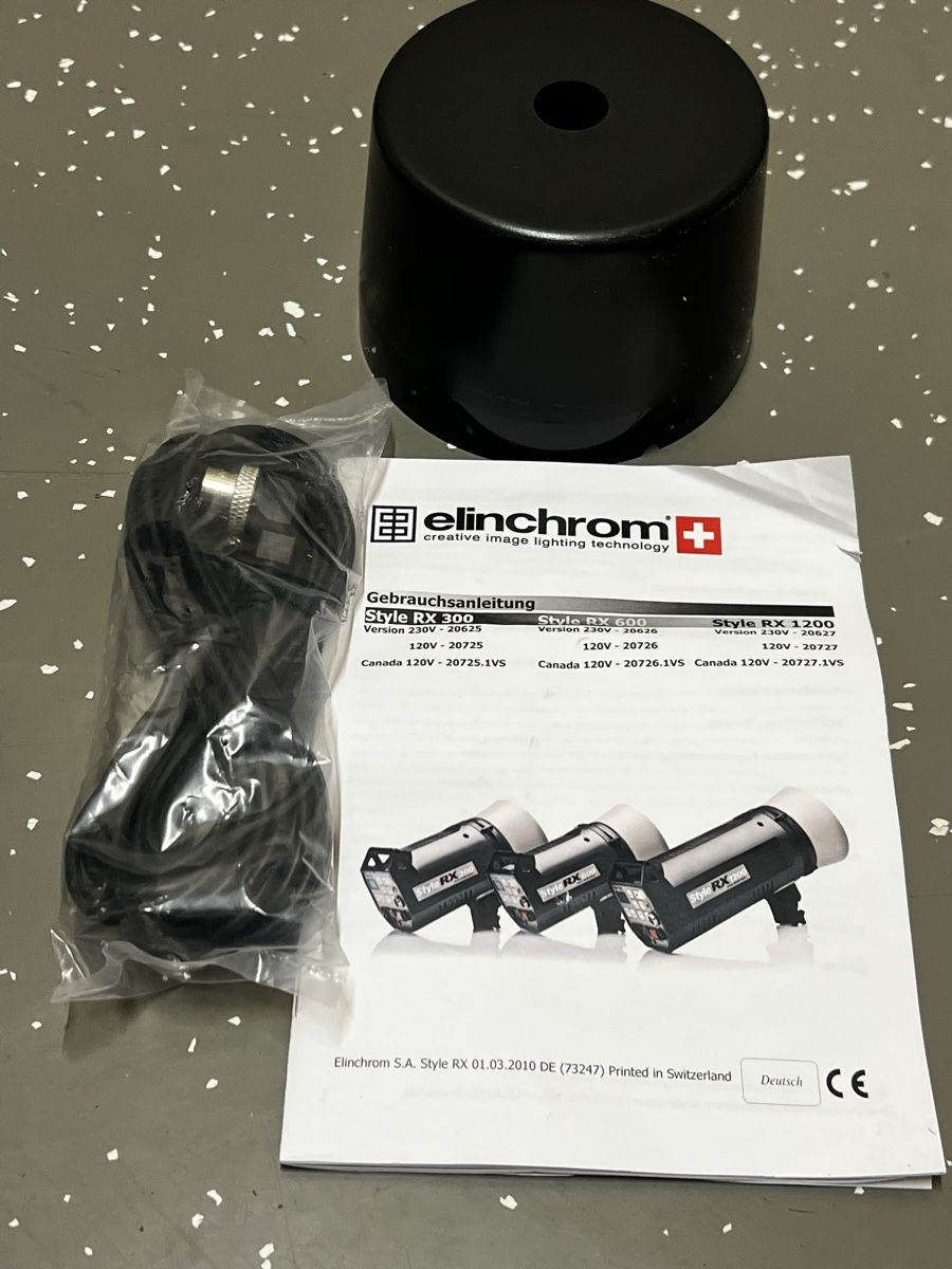 Elinchrom Flash: Elinchrom Style RX 600 Blitzgerät – Usato da Winterthur venduto da gue_yf9d 4