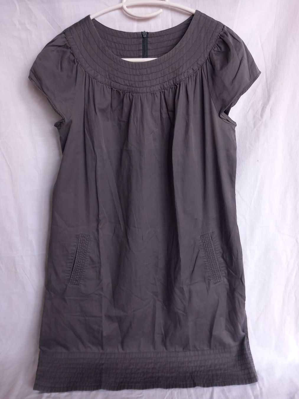 Vestiti: Robe grise en coton Merona Taille M – Usato da Faoug venduto da per_kp6r