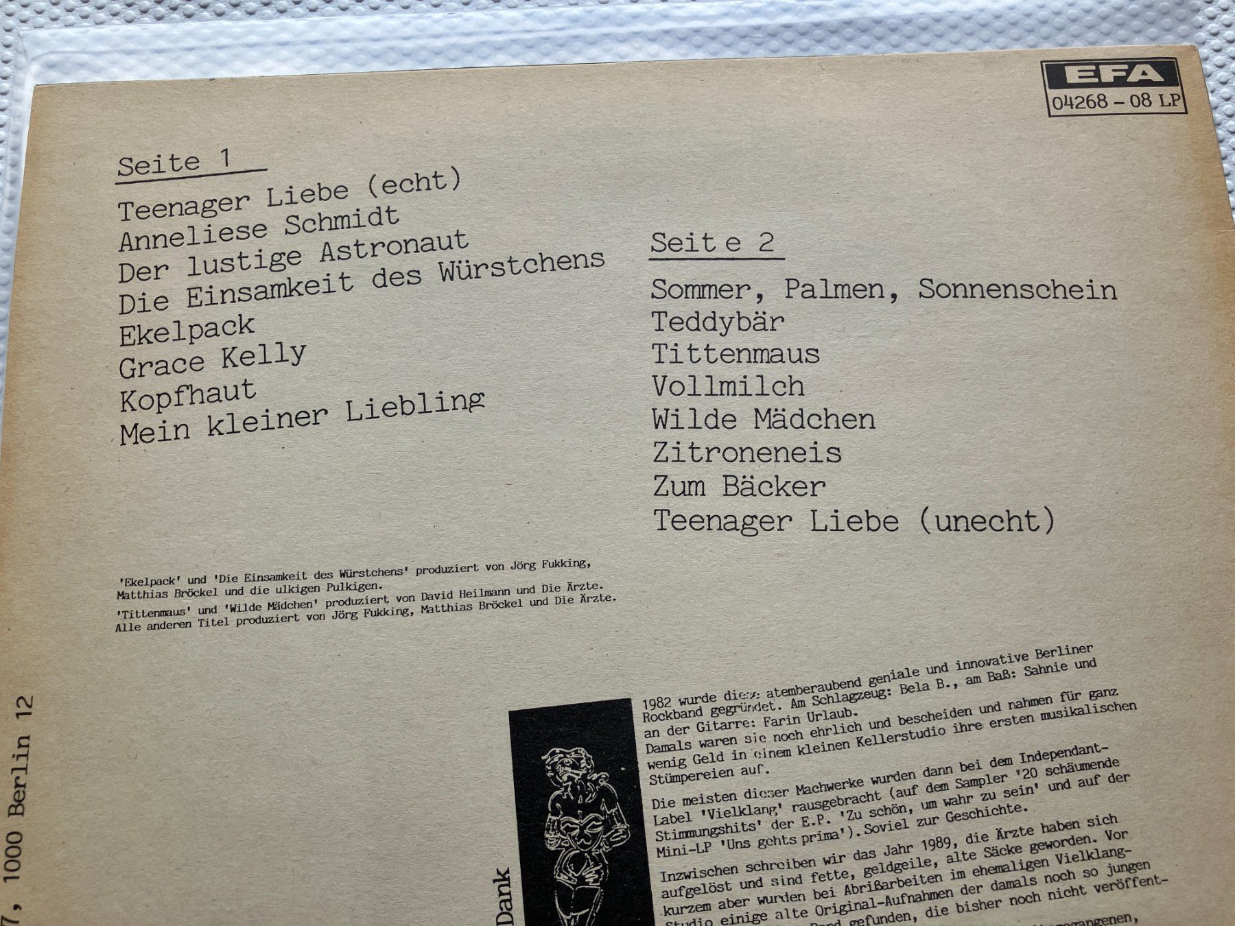 Vinyles: Die Ärzte – D'occasion à Aarwangen par Jukebox3 3