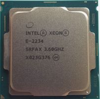 Intel Xeon E-2234 4.8GHz 4-core CPU LGA1151 Prozessor
