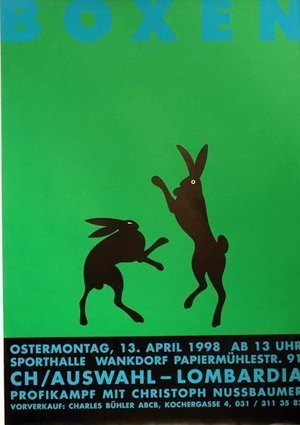 Foto & Immagini: Claude Kuhn, Boxen – Nuovo (secondo la descrizione) da Bern venduto da Vintage-Art-Poster