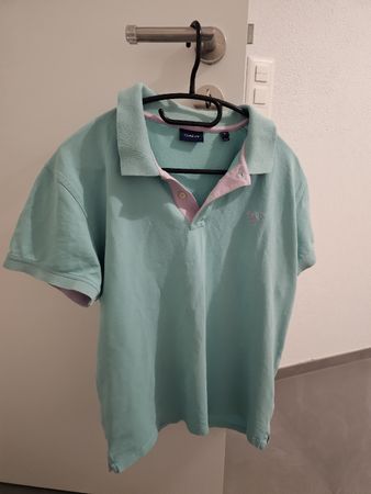 Polo GANT turquoise, taille XL, parfait pour l'été!