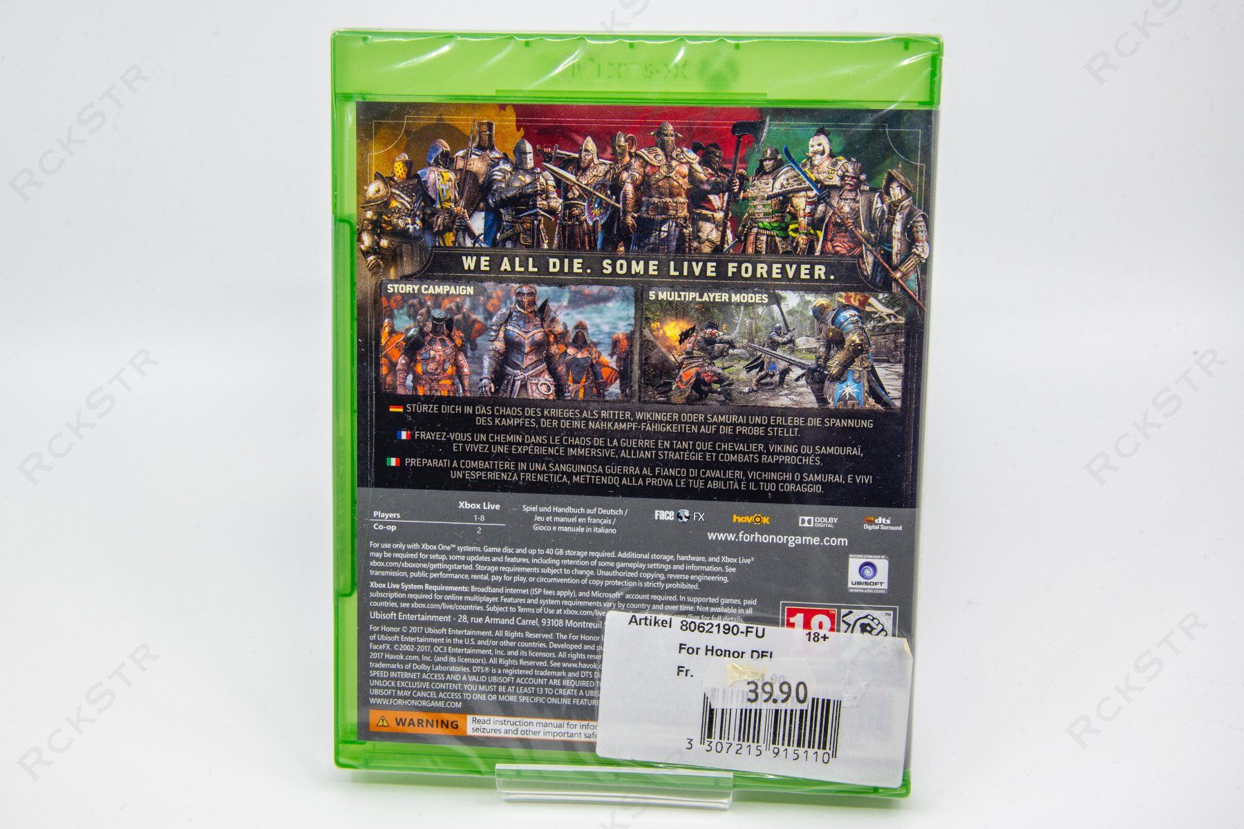 Giochi: For Honor Xbox One NEU&OVP – Nuovo e nell'imballaggio originale da Effretikon venduto da Hephaestus_ 1