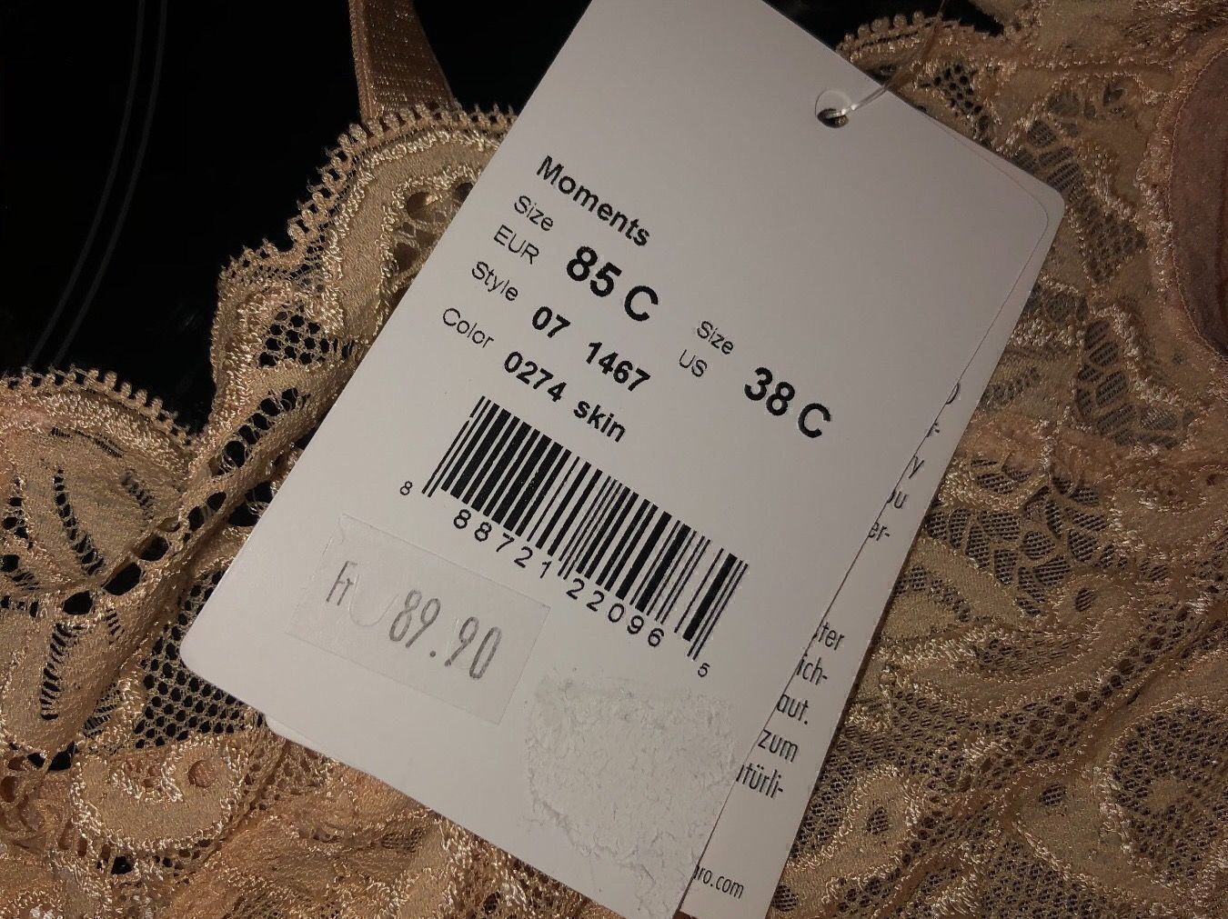 Hanro Altra biancheria intima: BH HANRO 85C neu – Nuovo (secondo la descrizione) da Dornach venduto da samuti 1