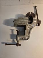 Gressel Schraubstock, Sulzer Elektroguss, gut erhalten.