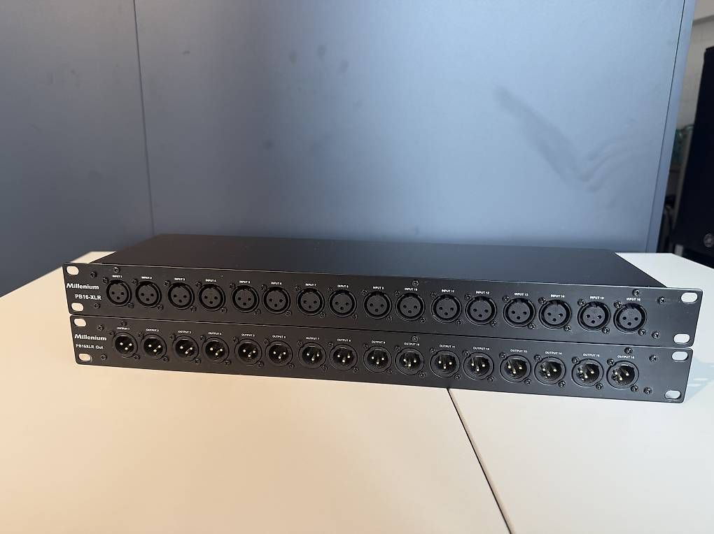 Instruments de musique: 2x Millenium PB16 XLR Patchbays – D'occasion à Bischofszell par Nenga