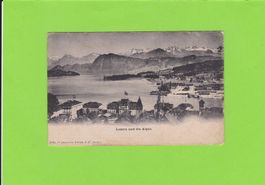 Luzern und die Alpen