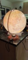 Original antike iro glas globus lampe.münchen ca32cm○40 hoch