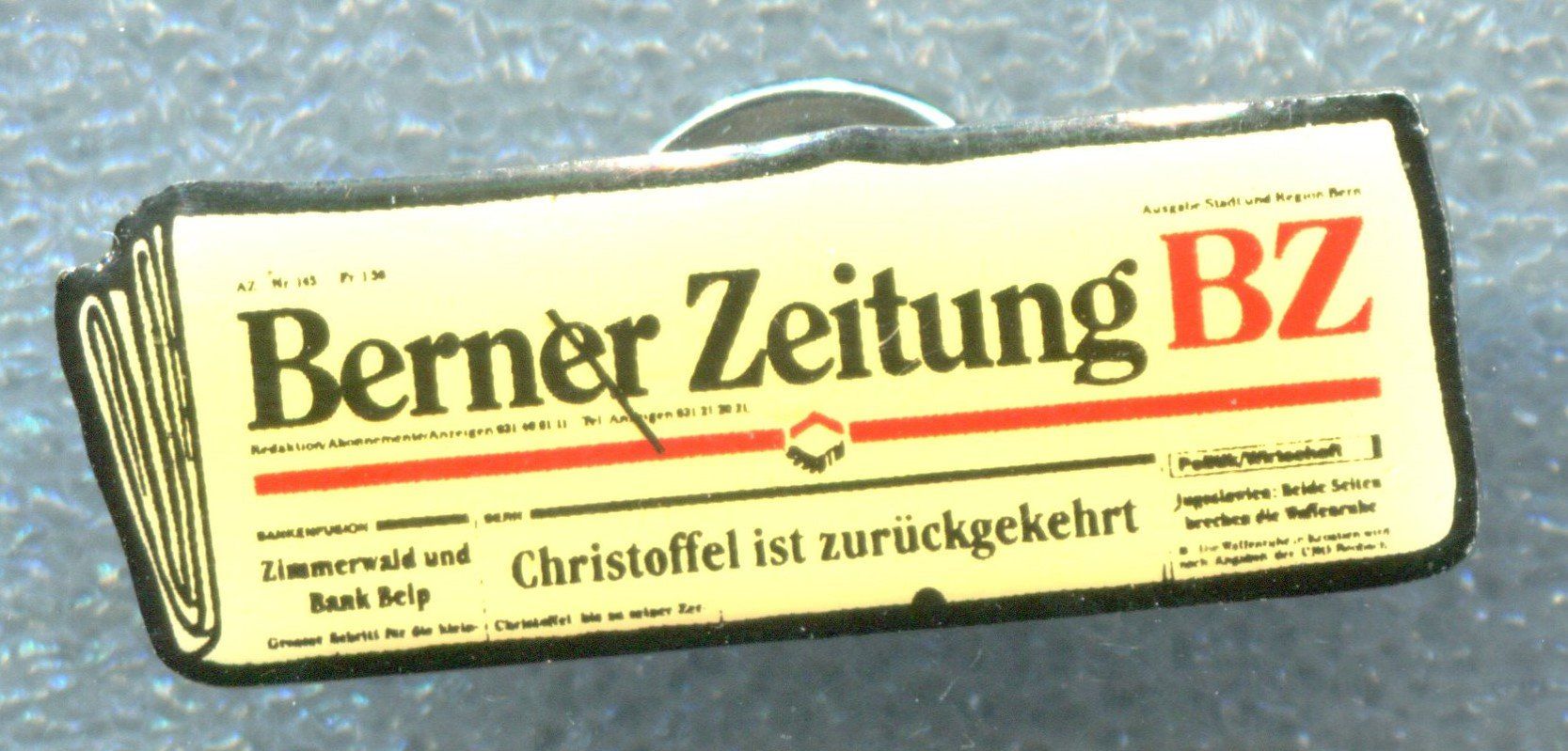 Plaketten & Abzeichen: BZ  Berner Zeitung – Gebraucht aus Winterthur von Sammleroase