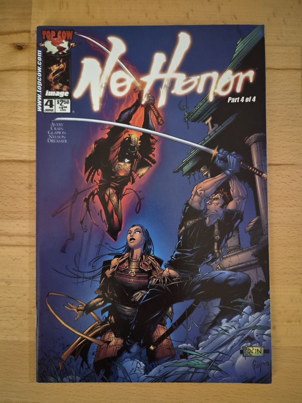 BD: No Honor #1-4 (complete) – D'occasion à Biel/Bienne par collector_comics 4
