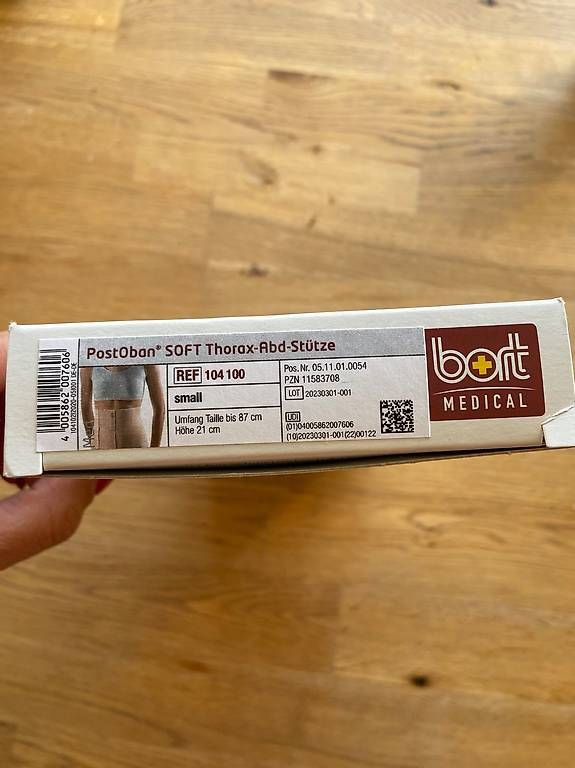 Appareils médicaux: Thorax-Abd-Stütze Bauchgurt Gr. S – D'occasion à Pfungen par Milue81 1