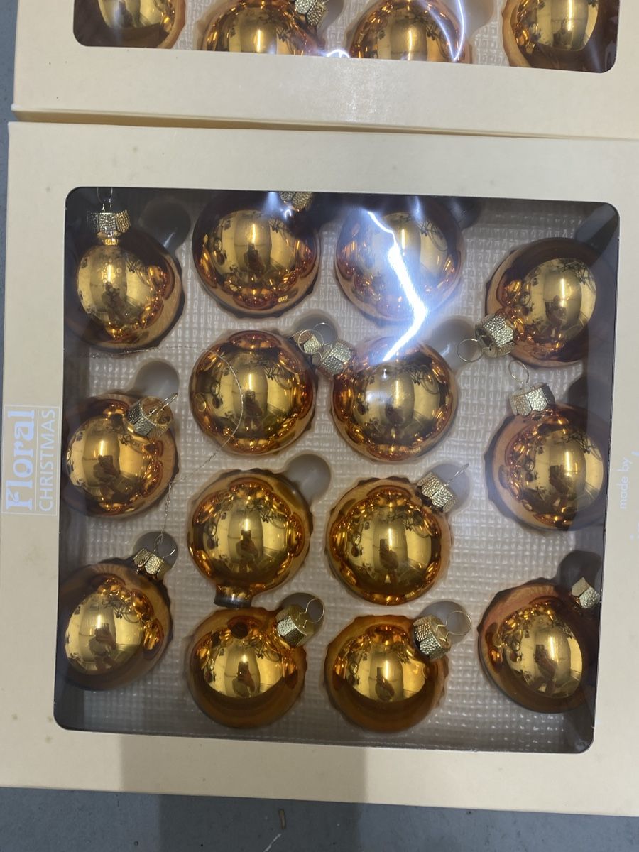 Alle Dekorationen: Weihnachtskugeln Inge-Glas Mandarin 3 Packungen  – Gebraucht aus Zollikon von Dory11 2