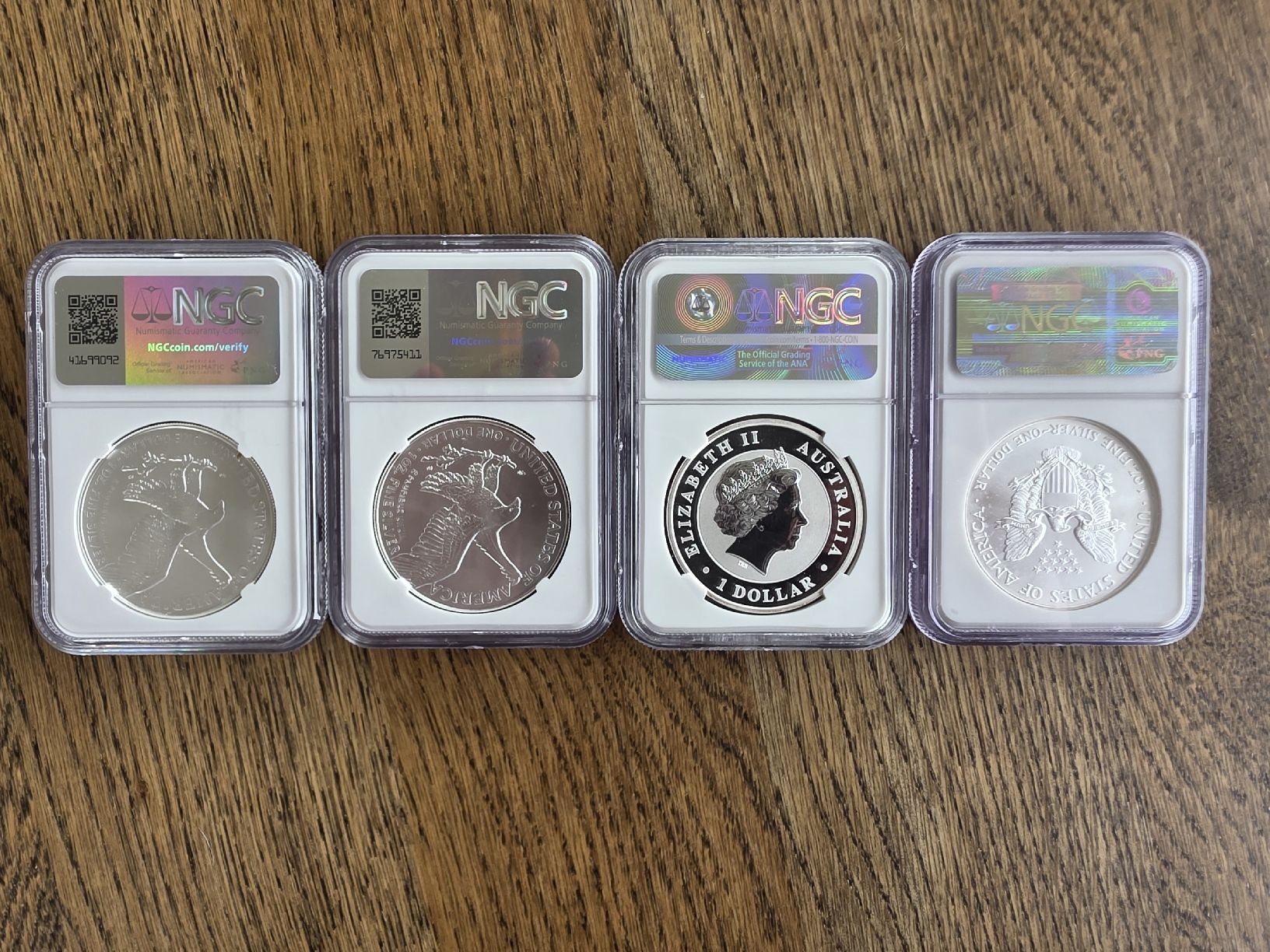 Alle Münzen: NGC zertifizierte Silbermünzen Silver Eagle & Koala – Neu (gemäss Beschreibung) aus Steinhausen von JeriCHo_ 1
