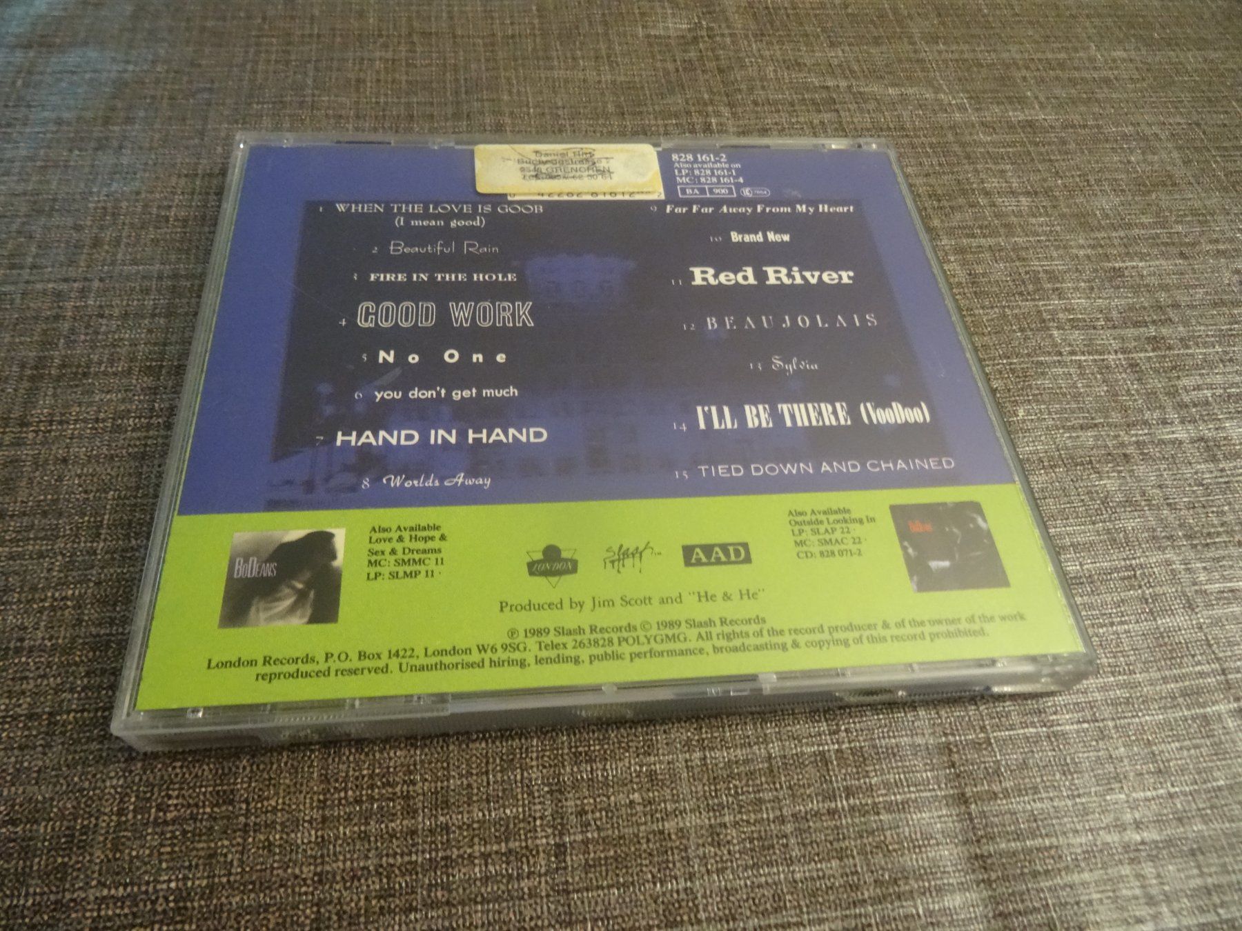 CDs: BoDeans CD Home  CD – Gebraucht aus Olten von Disc-Ausverkauf 1