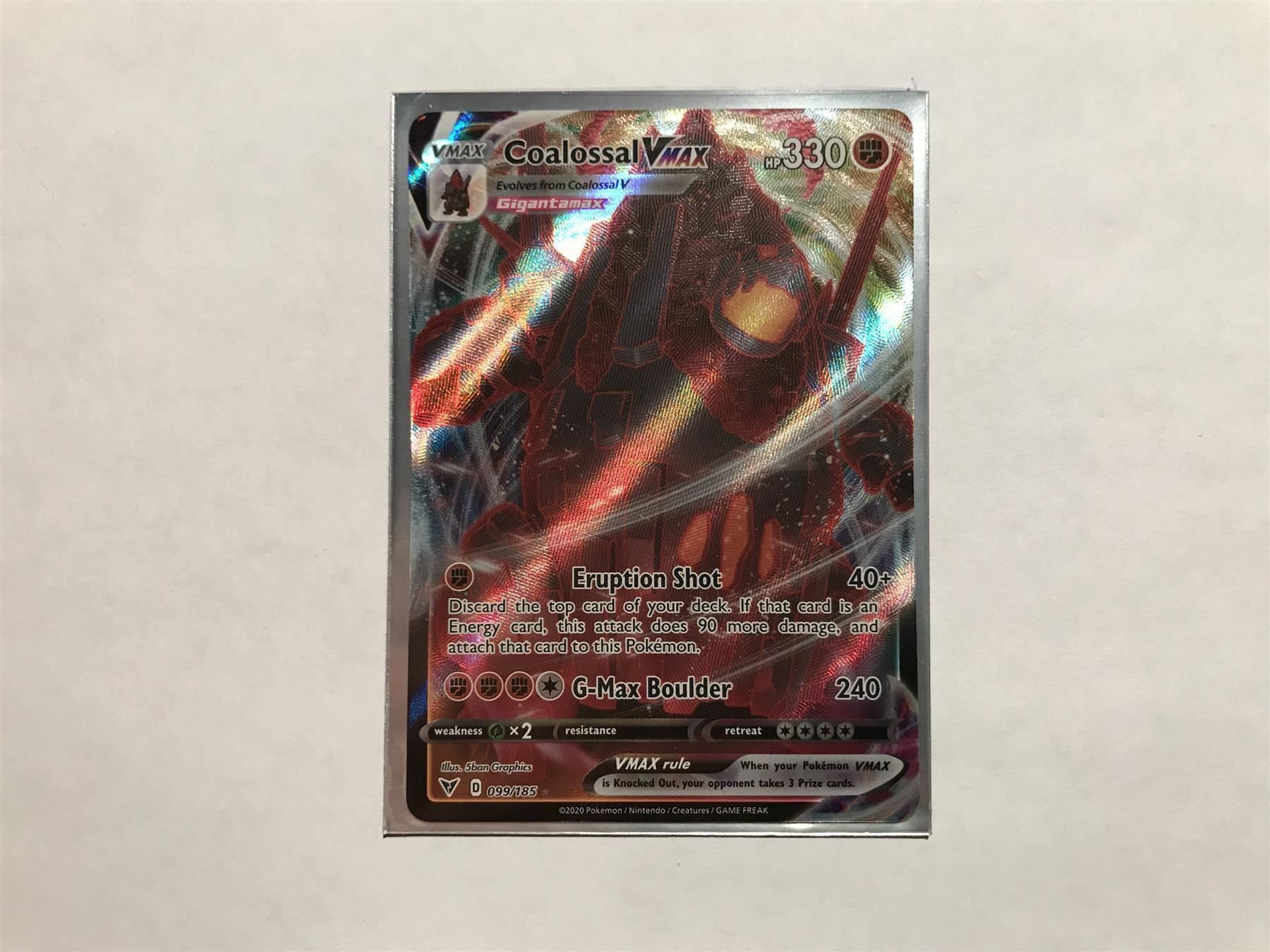 Pokémon Sammelbilder & Trading cards: Coalossal Vmax – Neu (gemäss Beschreibung) aus Hagendorn von Pokecollectorch