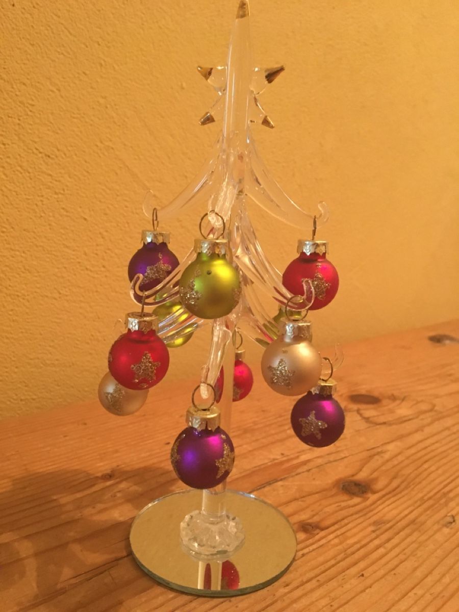 Toutes les décorations: Christbaum Deko Glas – D'occasion à Siebnen par Starlauf 1