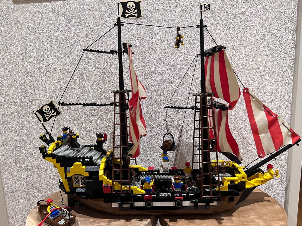 Lego 6285 Piraten Black Seas Barracuda 1989 vintage komplett (Gebraucht ...