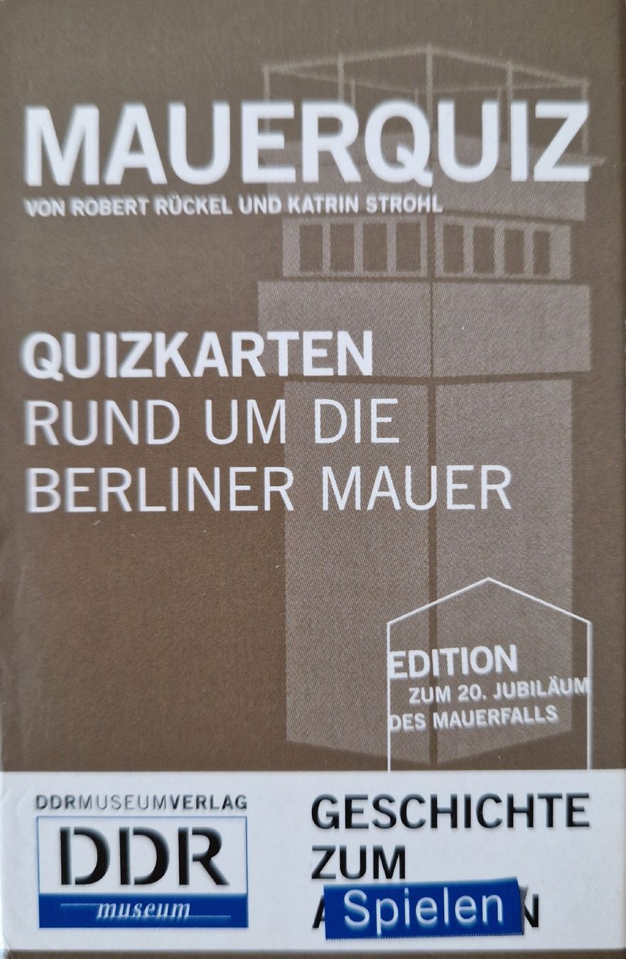 Jeux: Kartenspiel Quiz Mauerquiz Spiel – D'occasion à Langenthal par iroquai