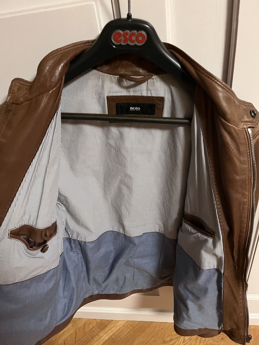 Hugo Boss Jacken: Leather jacket Hugo Boss (Gr 50) – Gebraucht aus Bern von ChristophK33 2