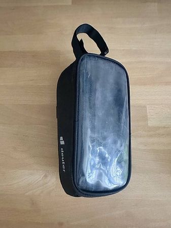 Oberrohrtasche mit Fach mit Touch-Schutzfolie fürs Handy