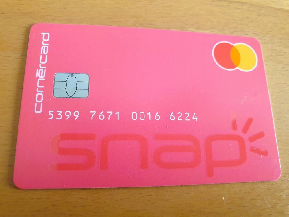 TAXCARD SCHWEIZ SNAP CARD ROT Kaufen auf Ricardo