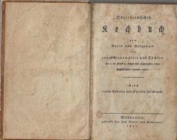Oberrheinisches Kochbuch 1811