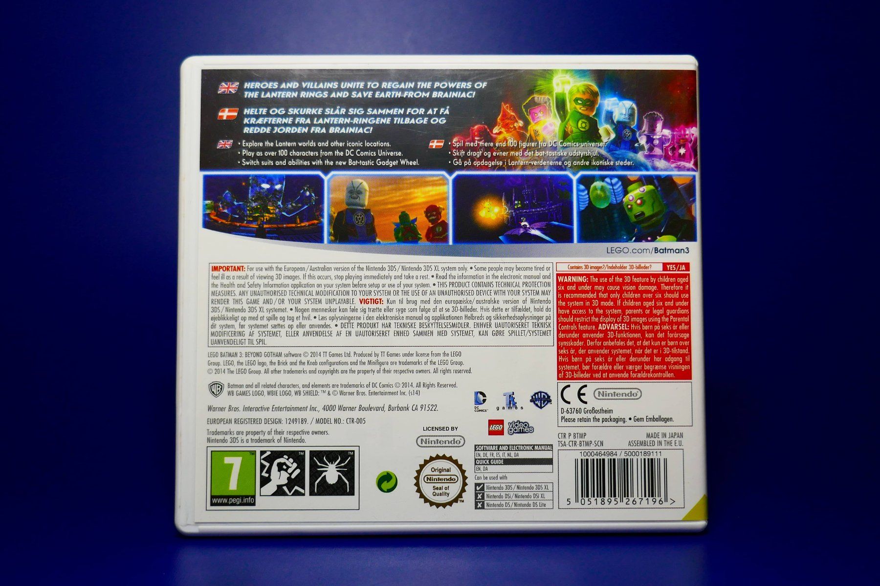 Nintendo Giochi: Lego Batman 3 : Beyond Gotham - Nintendo 3DS – Usato da Vuarrens venduto da Espace-Retro 3