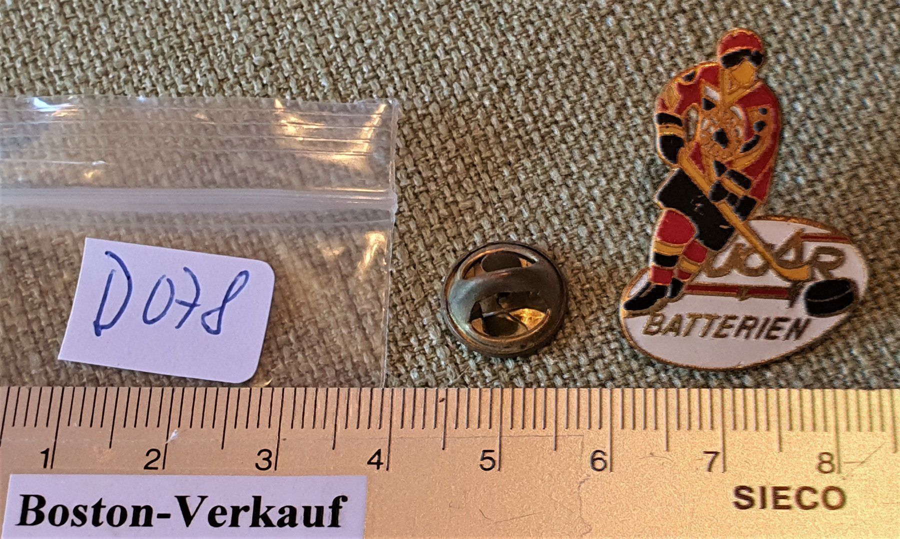 Placchette & Badge: D078 - Pin Eishockey SC Bern - Ucar Bat. – Usato da Reinach BL venduto da Boston-Verkauf 2