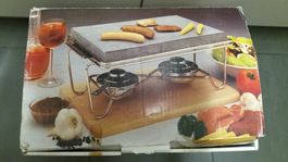Original Stein-Grill / Tischgrill - Neuwertig im Karton!