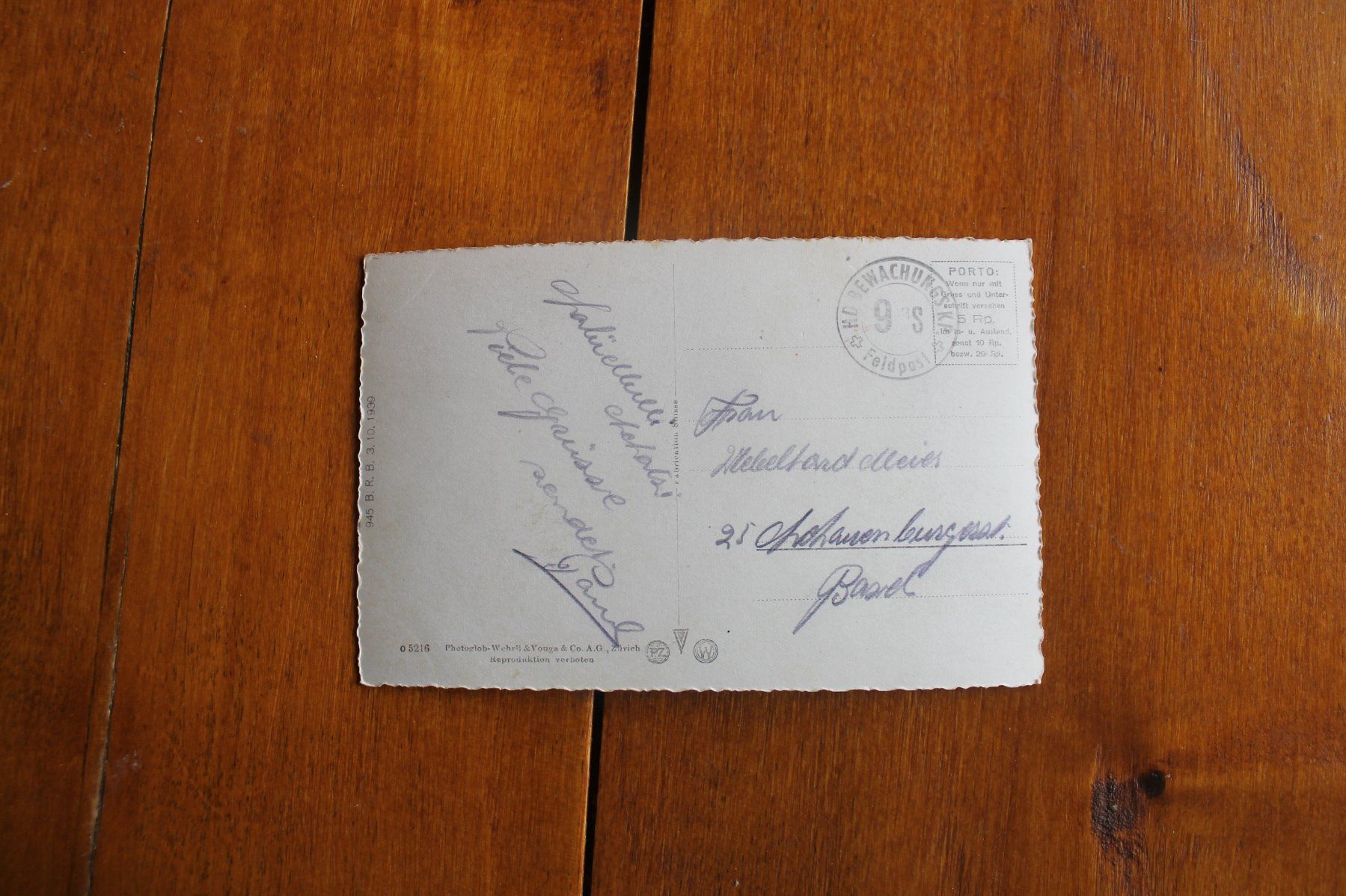 Cartoline postali: AK Olten, Panorama, Feldpost – Usato da Oftringen venduto da kambodo 1