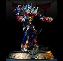 Sideshow Optimus Prime Transformers Movie Maquette