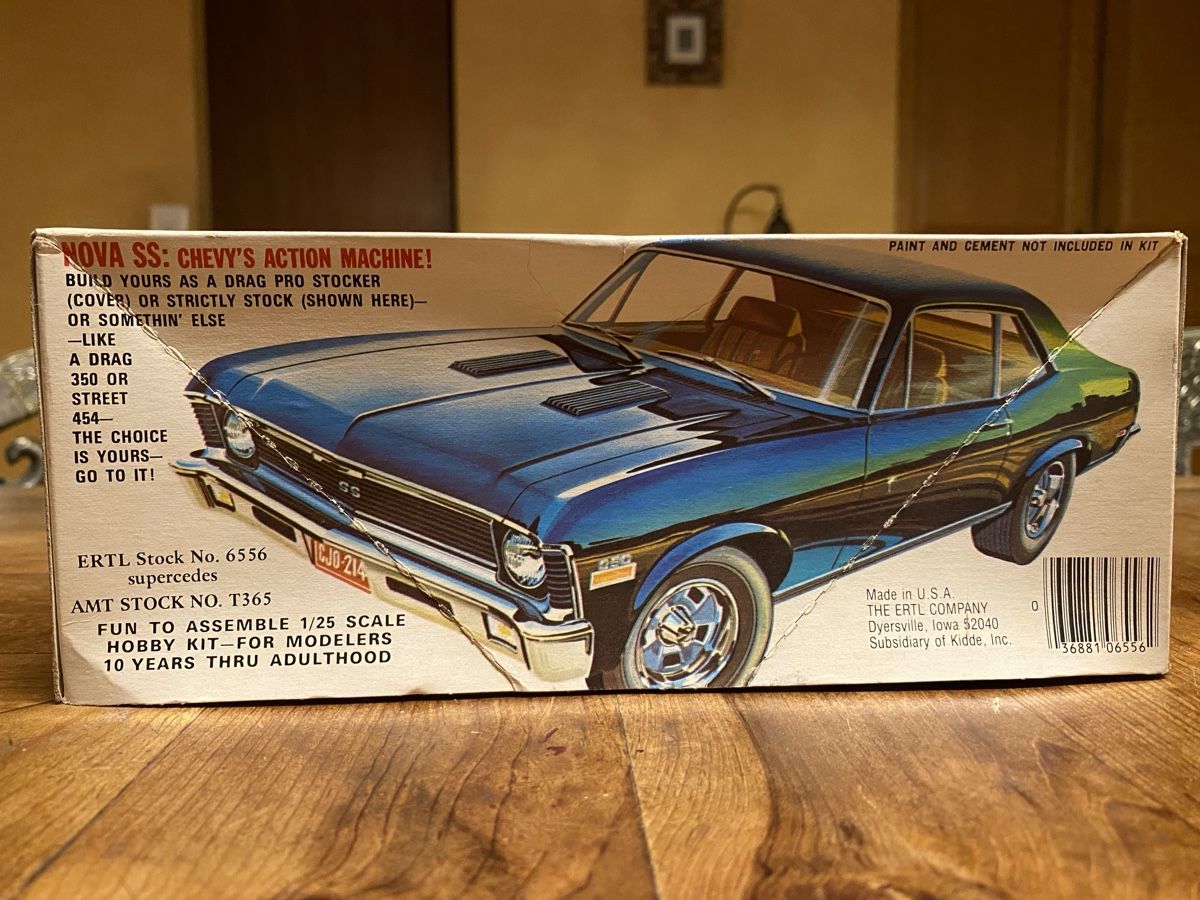 AMT/ERTL Modellini d'auto: Chevy Nova SS Pro Stocker 1/25 amt – Nuovo (secondo la descrizione) da Sutz venduto da Cash900 1