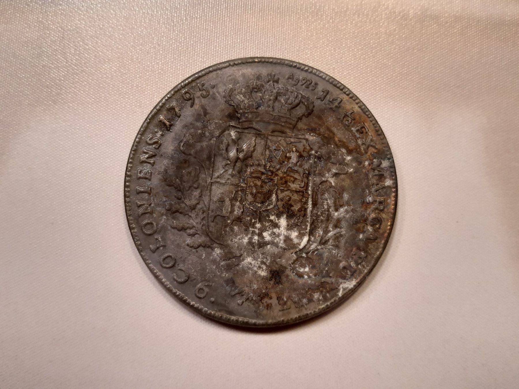 Medaglie: Medal Polish king 1795, 23g – Usato da Aarau venduto da Reto_BA_01 1